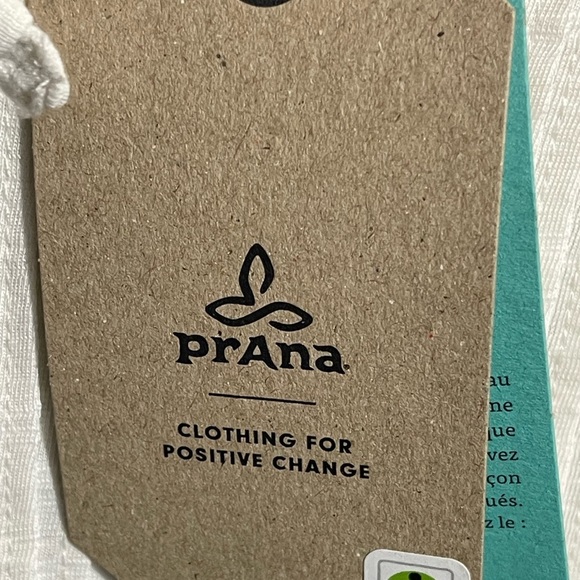 prAna Ocupas Popover Top in Soft White Size M NWT - Picture 9 of 10